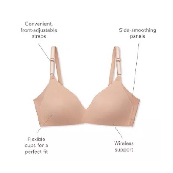 2 WARNER WIRE FREE NO SIDE EFFECTS BRAS - Picture 6 of 10